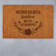 Nuostabūs seneliai - Kokosinis durų kilimėlis