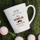Senelis pilnu etatu - Personalizuotas puodelis