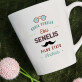Senelis pilnu etatu - Personalizuotas puodelis