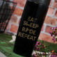 Eat, sleep, ride - Terminis puodelis