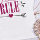 Girls rule - Moteriški marškinėliai su spauda