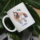 Hello unicorn - Personalizuotas puodelis