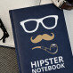 Hipster - ATSPAUSDINTA UŽRAŠŲ KNYGUTĖ A5