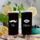 His&Hers - Dvi graviruotos stiklinės