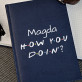 How you doin`? - ATSPAUSDINTA UŽRAŠŲ KNYGUTĖ A5