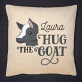 Hug the goat - Dekoratyvinė pagalvė