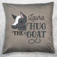 Hug the goat - Dekoratyvinė pagalvė