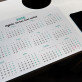 Kalendorius tavo metai - kilimėlis ant rašomojo stalo