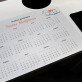 Kalendorius puikus gydytojas - kilimėlis ant rašomojo stalo