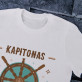 Kapitonas - Vyriški marškinėliai su raštu