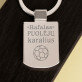 PUOLĖJŲ KARALIUS - Metalinis Raktų pakabukas