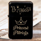 Princesė - Graviruotas Žiebtuvėlis