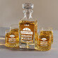Limited edition - Graviruotų grafino ir viskio taurių rinkinys