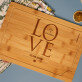 Love together - Pjaustymo lenta su graviravimu 