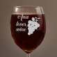 Love wine - Vyno taurės