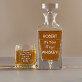 Magic whisky - Graviruotų grafino ir viskio taurių rinkinys