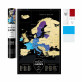 NUTRINAMAS ŽEMĖLAPIS EUROPA Travel Map™ Black Europe	