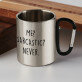 Me sarcastic - Metalinis puodelis su karabinu