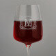 Monograma - Didelė vyno taurė 600 ml