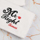 Mr & Mrs always right - DVIEJŲ SIUVINĖTŲ RANKŠLUOSČIŲ RINKINYS