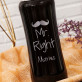 Mr right - Vandens butelis su graviravimu