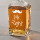 Mr right - Graviruotas viskio grafinas