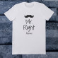 Mr. Right - Vyriški marškinėliai su raštu