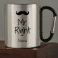Mr. Right - Metalinis puodelis su karabinu