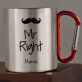 Mr. Right - Metalinis puodelis su karabinu Mr. Right - Metalinis puodelis su karabinu