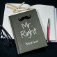 Mr right - ATSPAUSDINTA UŽRAŠŲ KNYGUTĖ A5
