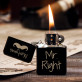Mr right - Graviruotas Žiebtuvėlis