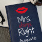 Mrs always right - ATSPAUSDINTA UŽRAŠŲ KNYGUTĖ A5