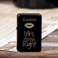 Mrs right - Graviruotas Žiebtuvėlis