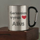 Geriausias vyras - Metalinis puodelis su karabinu