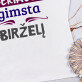 Geriausi gimsta - Moteriški marškinėliai su spauda