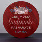 geriausia liudininkė - Vino rinkinys