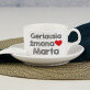 Geriausia žmona - Puodelis su lekštute