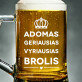 Geriausias brolis - Alaus bokalas