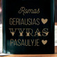 Geriausias vyras - Graviruota gertuvė
