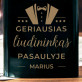 Geriausias liudininkas - Graviruota gertuvė