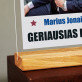 Geriausias bosas - Spauda ant akrilinio stiklo su stovu