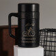 Greičiausias dviratininkas - Terminis puodelis 400 ml