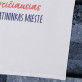 Greičiausias dviratininkas mieste - Vyriški marškinėliai su raštu