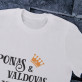 Ponas ir valdovas - Vyriški marškinėliai su raštu