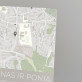 Ponas ir ponia - jūsų buvimo vieta - Spauda ant akrilinio stiklo su stovu