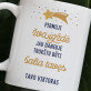 Pirmoji žvaigždė jau danguje - Personalizuotas puodelis