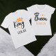 Queen, king - Marškinėlių rinkinys poroms