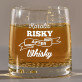 Risky after whisky - Viskio stiklinės