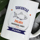 Sukurtas žvejybai - Personalizuotas puodelis