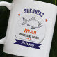 Sukurtas žvejybai - Personalizuotas puodelis